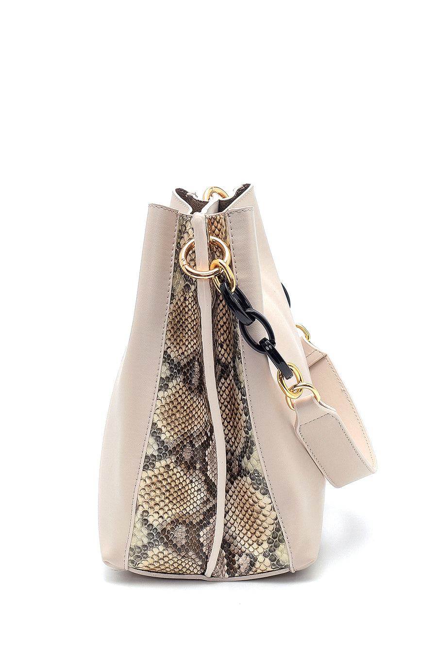 Women's Snake Printed Shoulder Bag