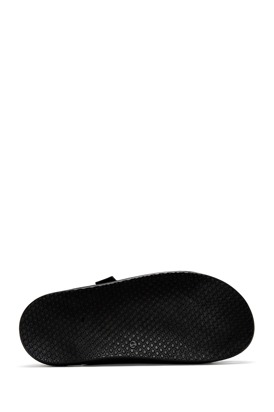 Men's Black Leather Slippers
