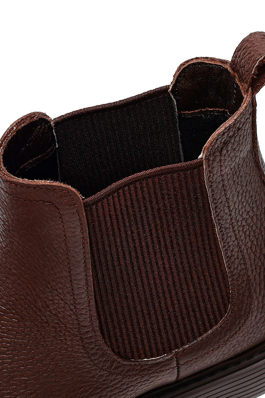 Men's Brown Leather Chelsea Boots