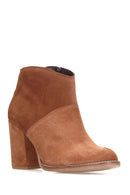 Women's Suede Heeled Boots | Derimod