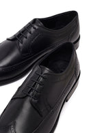Men's Black Laced Leather Classic Shoes | Derimod