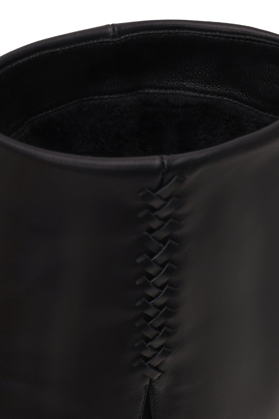 Woman Black Leather Boots