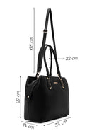 Woman Black Long-Strap Shoulder Bag | Derimod