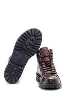 Men's Leather Buckle Detailed Casual Boots | Derimod