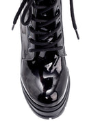 Women's Patent Leather Heeled Boots | Derimod