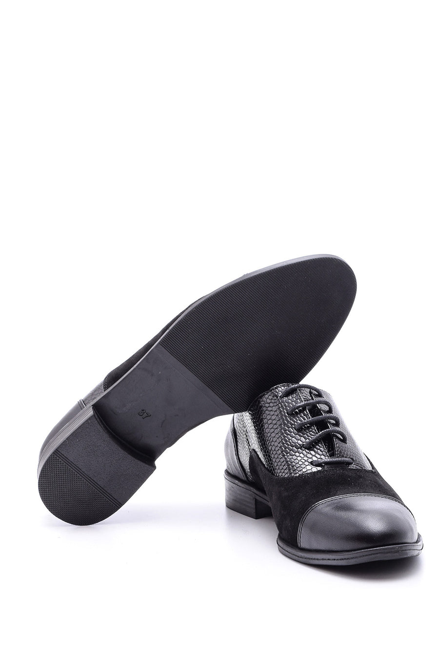 Women's Crocodile Detailed Shoes
