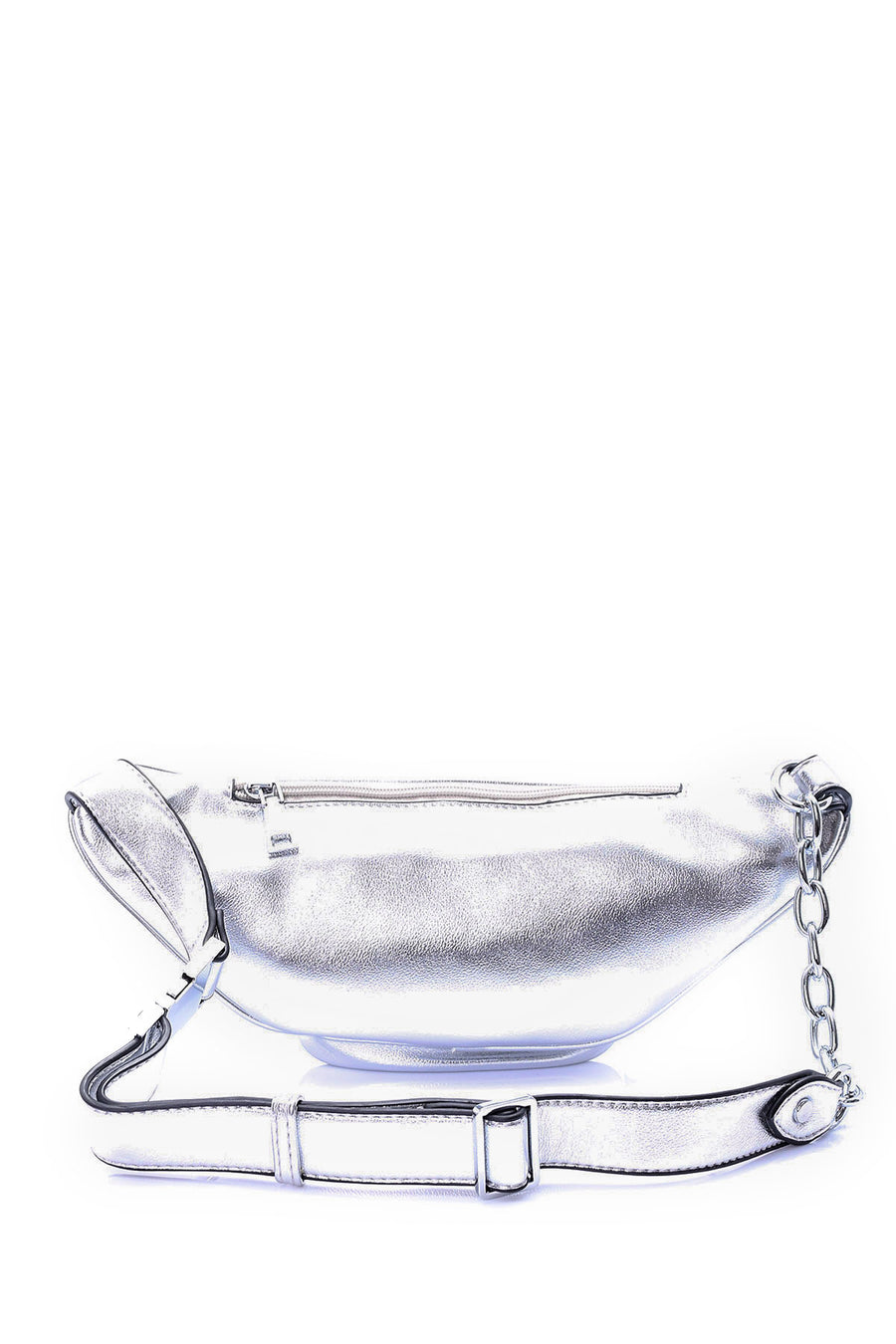Women's Silver Waist Bag