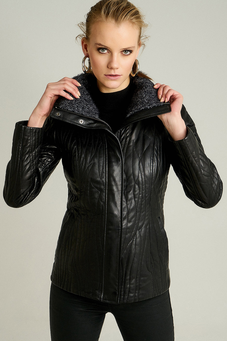 Daniela Women's Leather Jacket