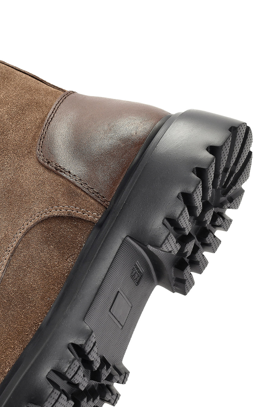 Men's Mink Zipper Lace-Up Suede Leather Casual Boots