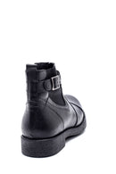 Men's Leather Zippered Boots | Derimod
