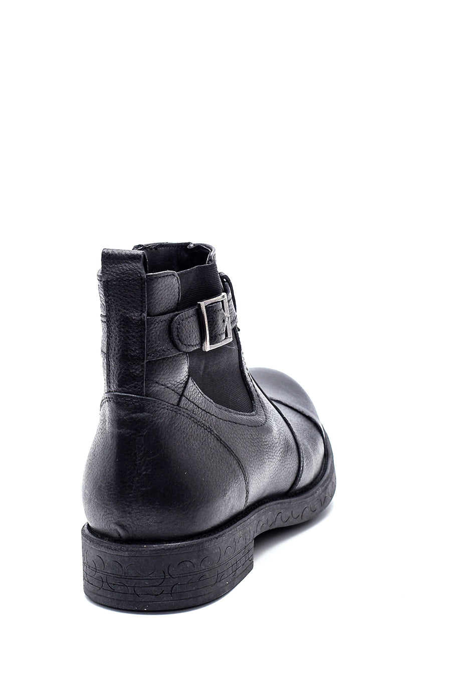 Men's Leather Zippered Boots