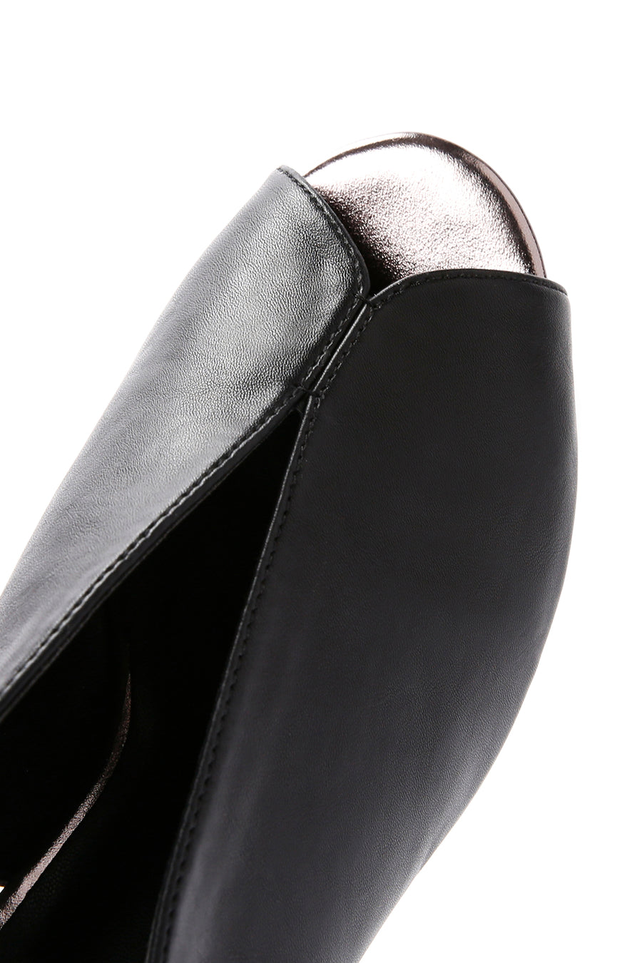 Women's Black Back Strap Stoned Thick Heel Sandals