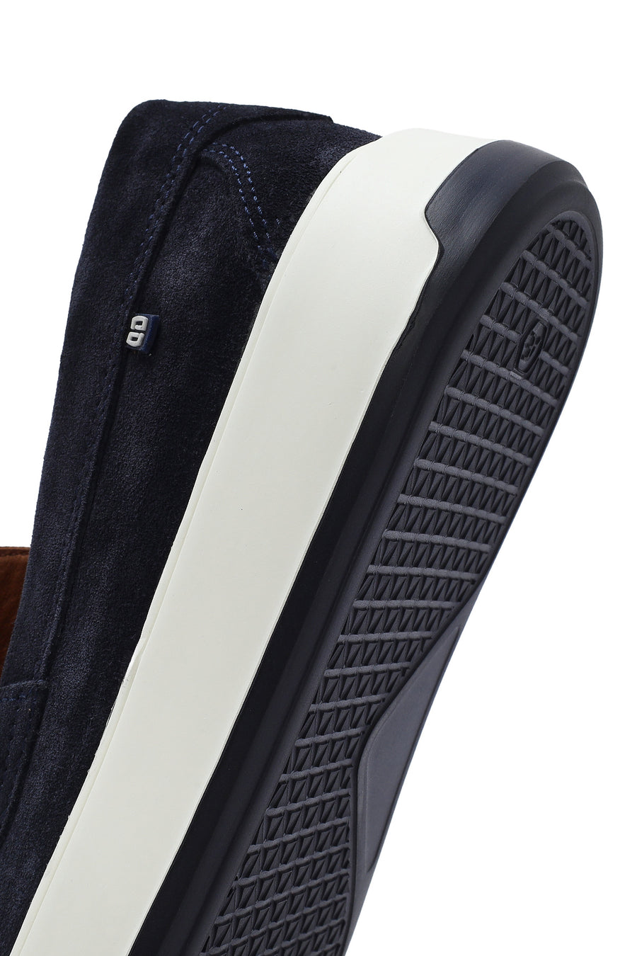 Men's Navy Blue Suede Leather Casual Loafer