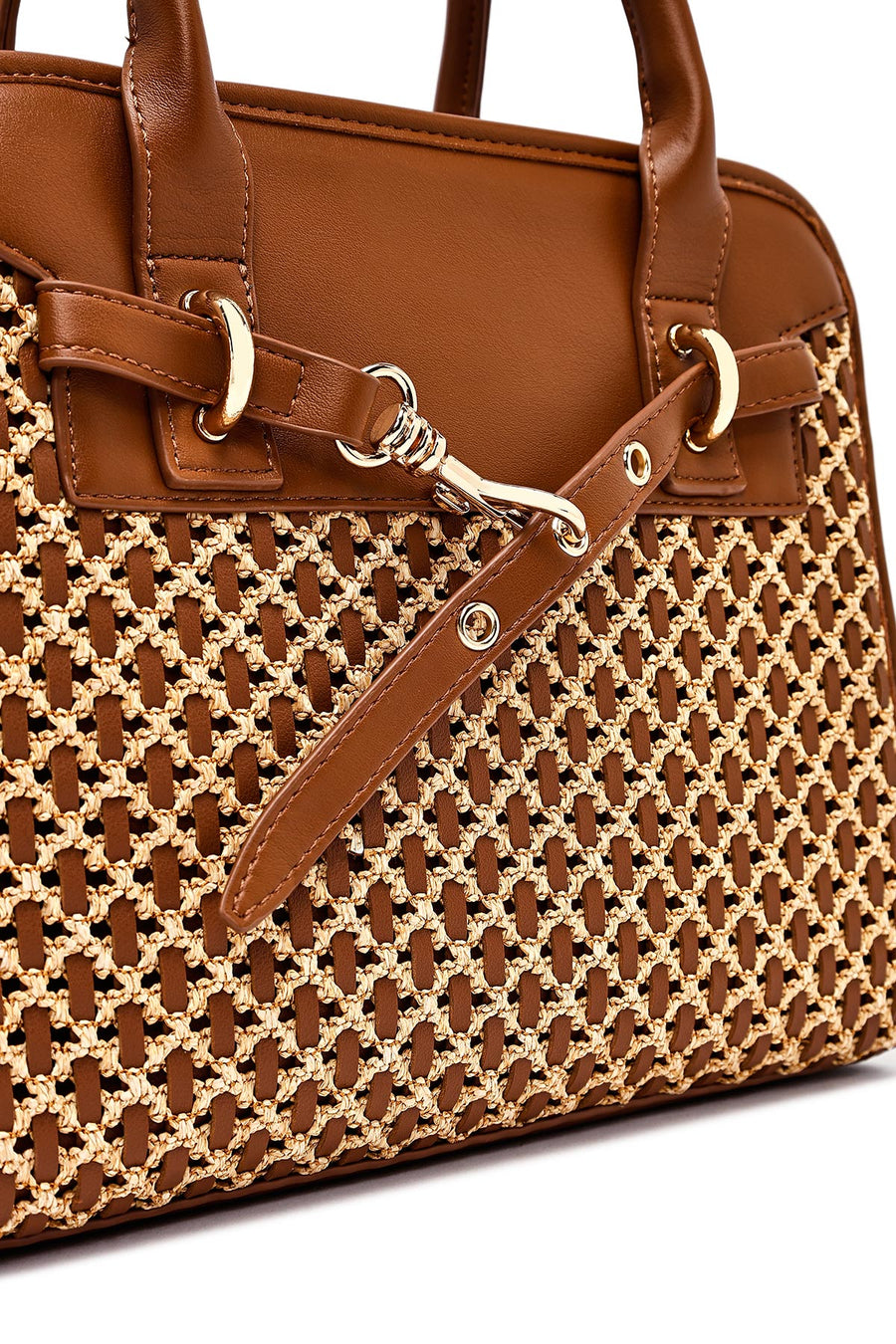Woman Brown Long Shoulder Bag