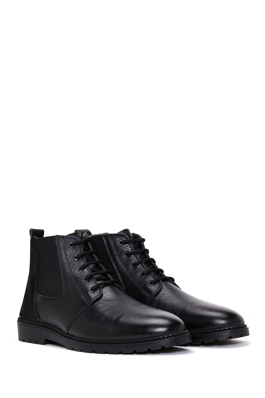 Men's Leather Short Boots