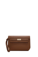 Women's Tan Long Strap Crossbody Bag | Derimod