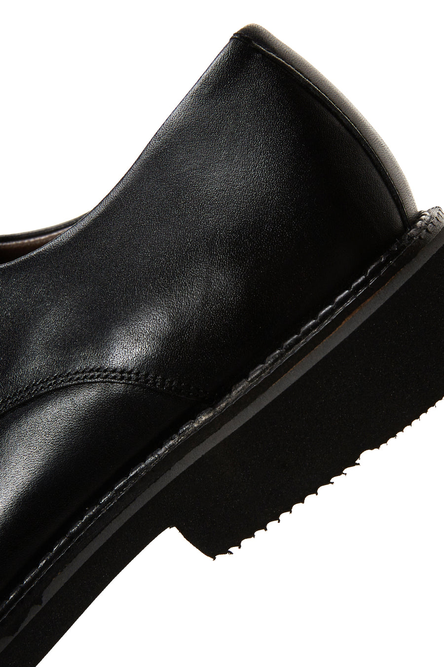 
Men's Black Lace-Up Leather Classic Shoes

