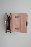 Pink Women's Crossbody Bag with Flower Detail | Derimod