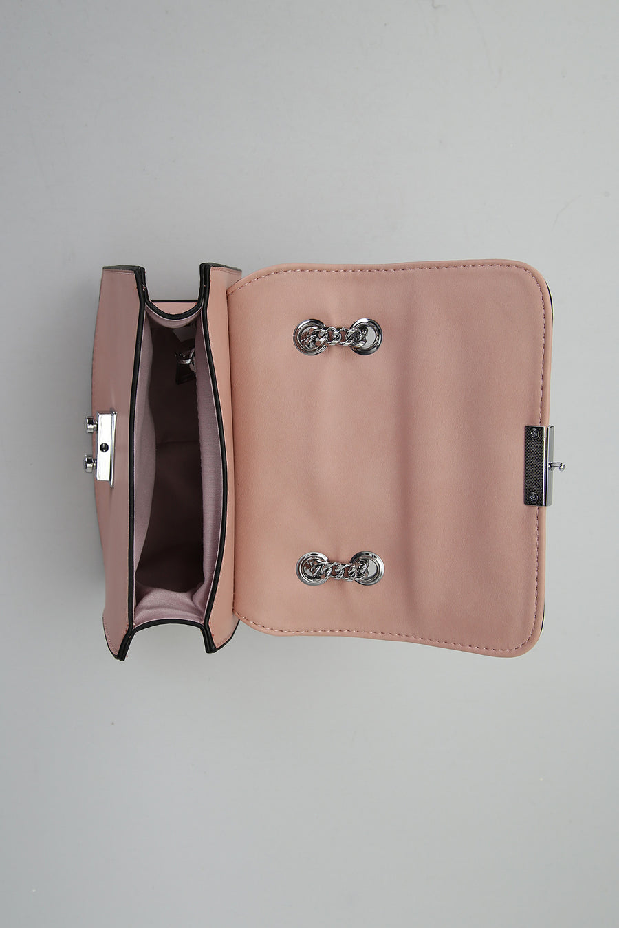 Pink Women's Crossbody Bag with Flower Detail