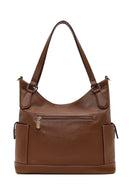Woman Brown Long-Strap Shoulder Bag | Derimod