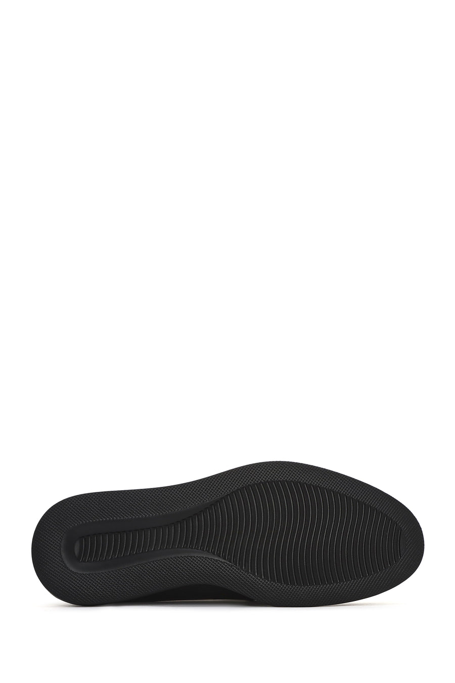 Men's Black Leather Casual Loafer