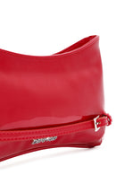 Women's Red Patent Leather Shoulder Bag | Derimod