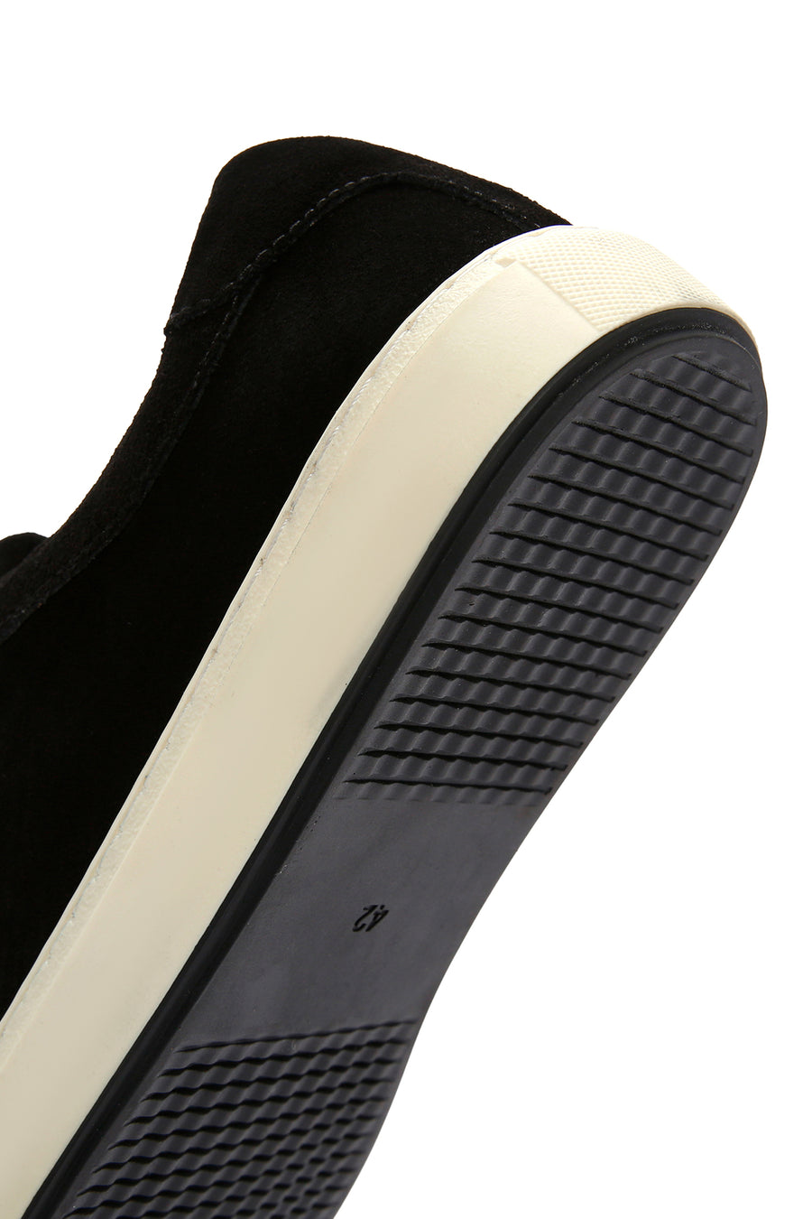 Erkek Siyah Süet Deri Sneaker