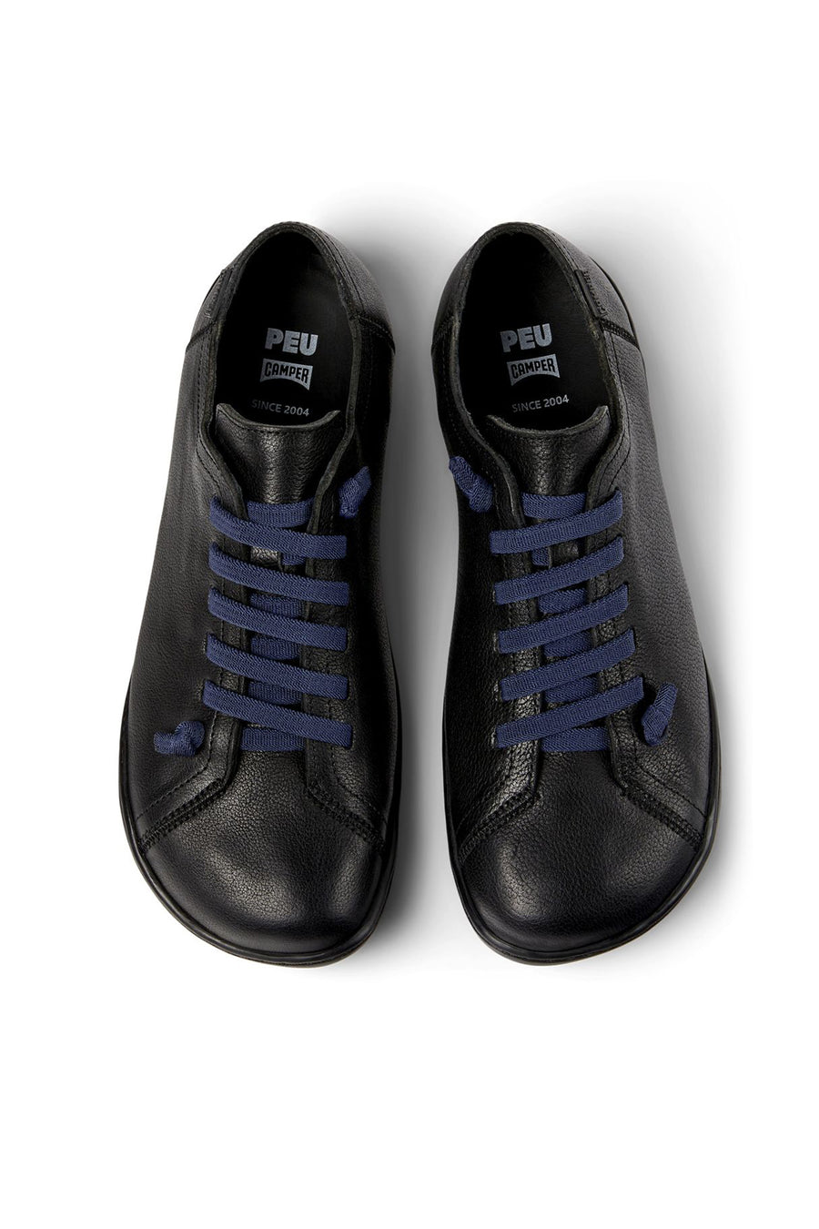 Camper Women's Black Peu Laced Leather Sneaker