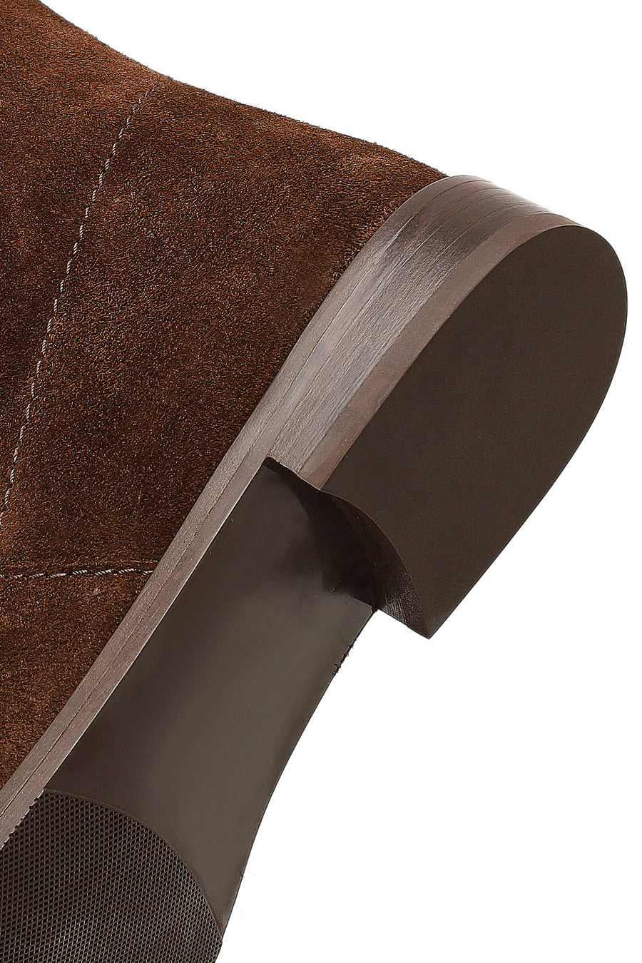 Women's Brown Suede Leather Boot