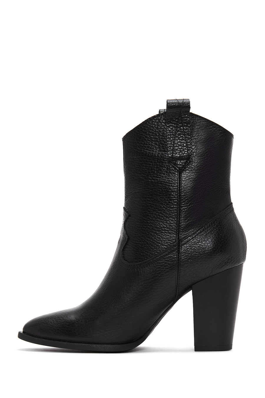 Women's Leather Heeled Cowboy Boots
