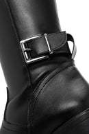 Women's Black Heeled Zippered Casual Boots | Derimod