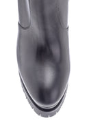 Women's Leather Heeled Boots | Derimod