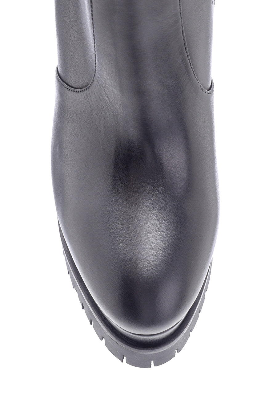 Women's Leather Heeled Boots