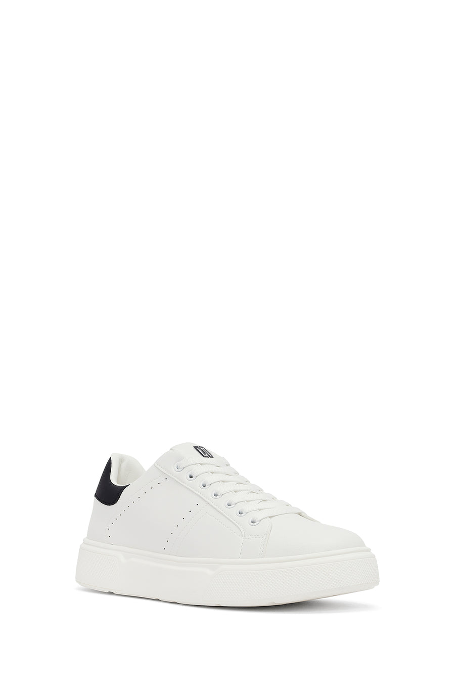 Male White Lace-up Sneaker