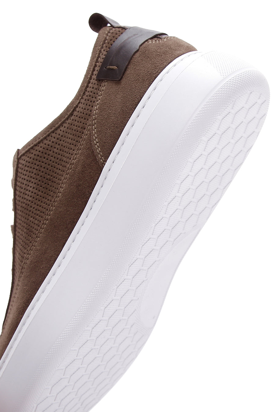 Male Mink Lace-up Suede Leather Sneaker