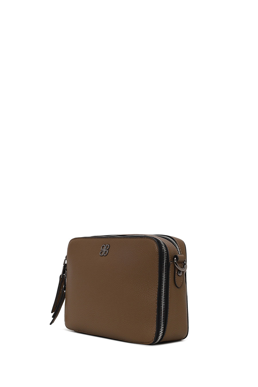 Woman Mink Long-Strap Crossbody Bag