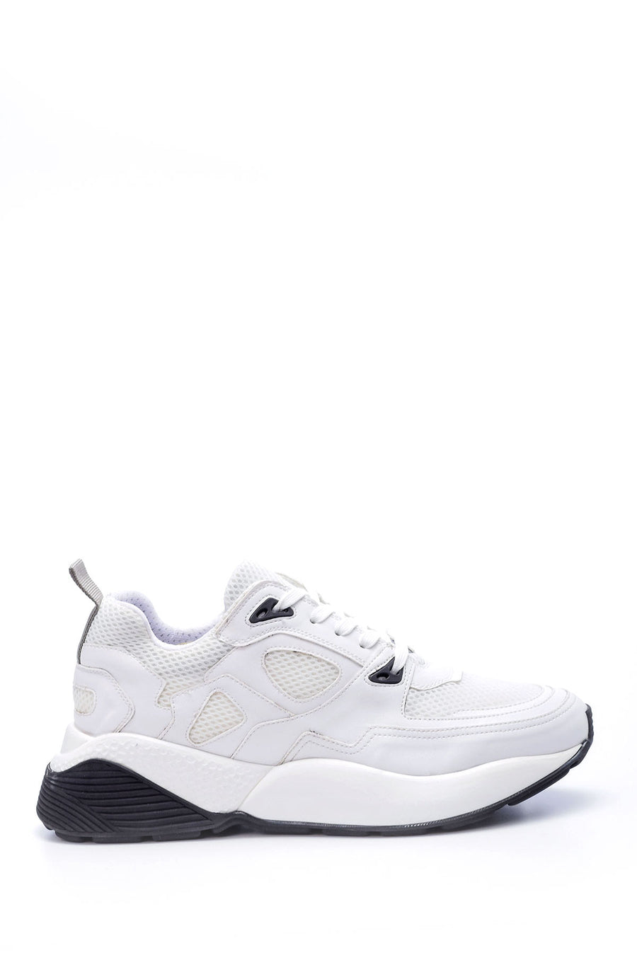Erkek Yüksek Tabanlı Deri Sneaker 19SFD325814 | Derimod