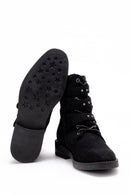 Women's Stone Suede Boots | Derimod