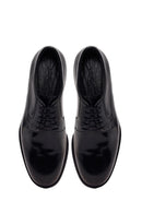 Male Black Lace-Up Leather Casual Shoes | Derimod