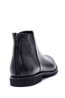 Men's Leather Casual Zipper Boots | Derimod