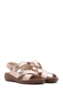 Kadın Platin Comfort Sandalet | Derimod