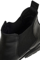 Men's Black Leather Chelsea Boots | Derimod