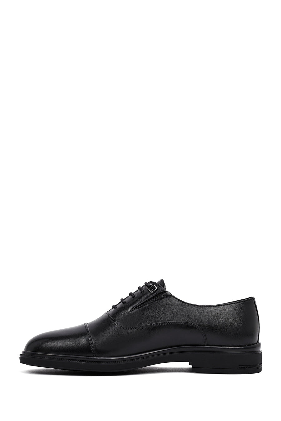 Derimod Fly Male Black Lace-Up Leather Casual Shoes