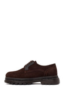 Male Brown Lace-up Suede Casual Shoes | Derimod