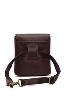Men's Brown Messenger Bag | Derimod