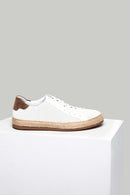 Perforated Men's Leather Espadrilles | Derimod