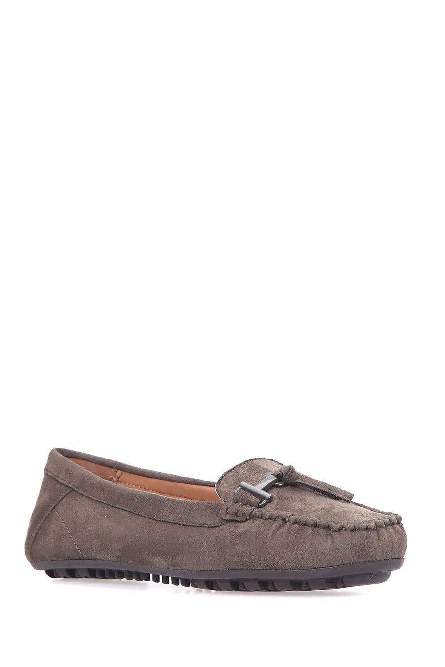 Kadın Süet Loafer