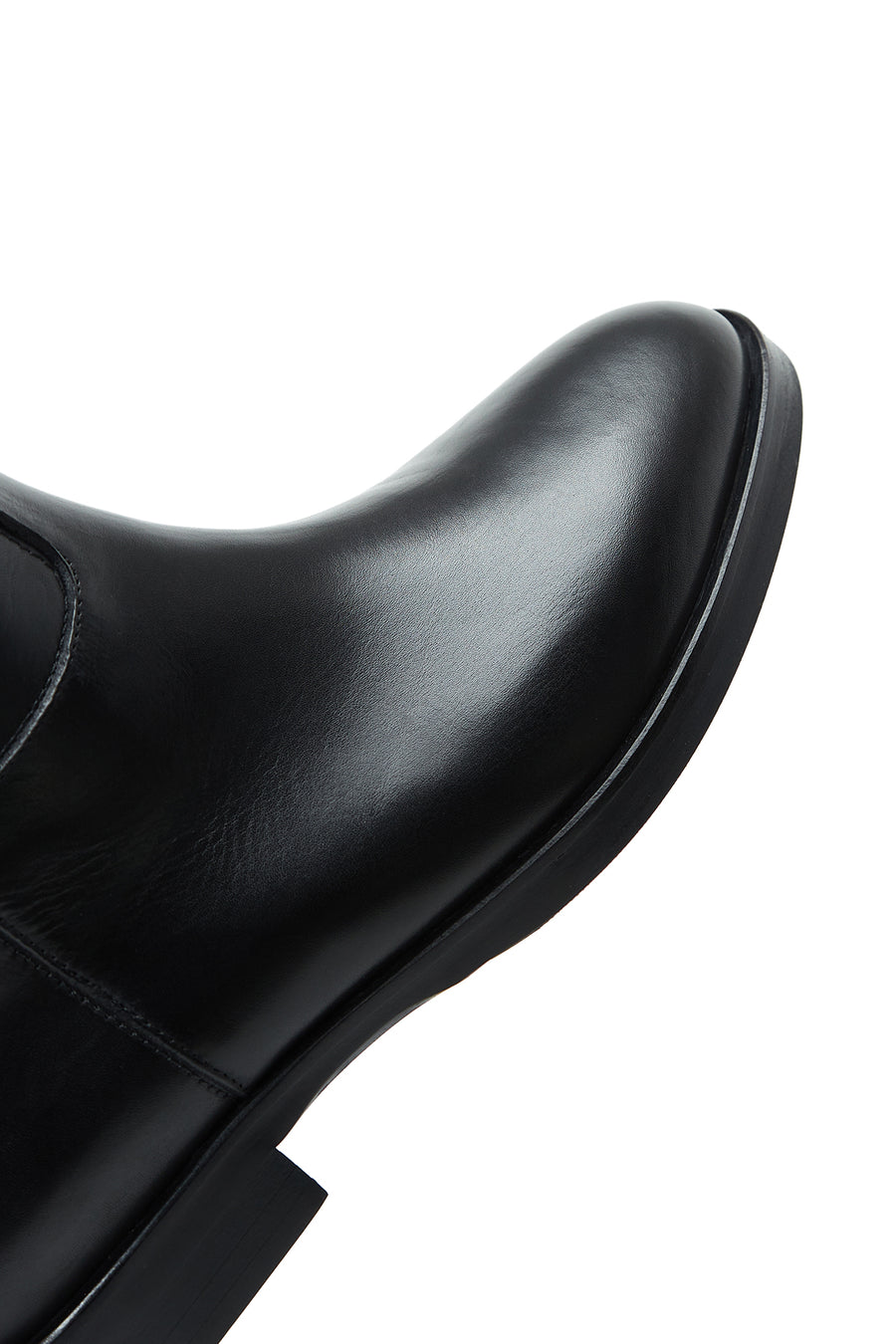 Women's Black Leather Boots