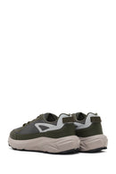 Derimod Studio Men's Green Lace-Up Thick-Soled Sneaker | Derimod