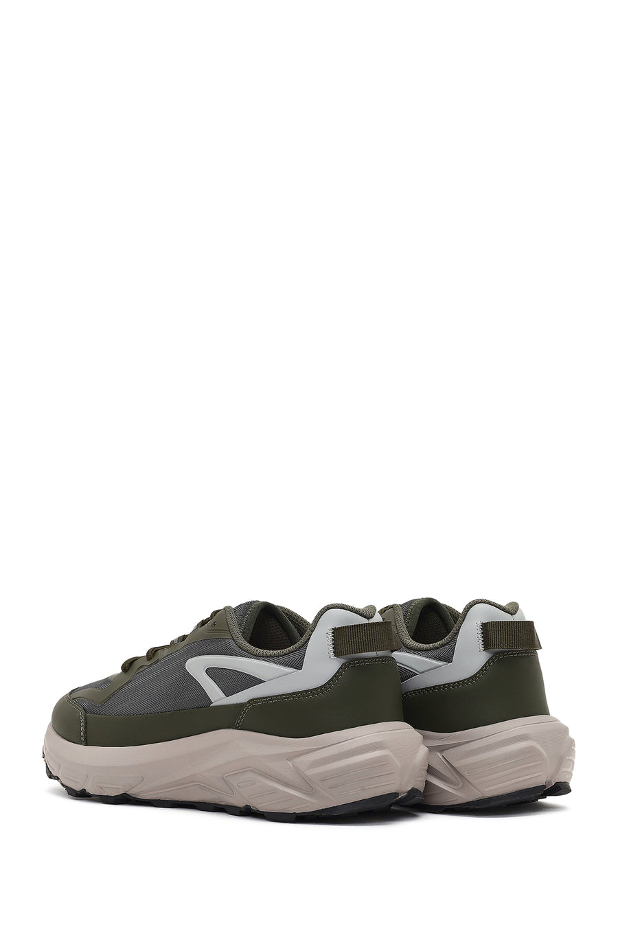 Derimod Studio Men's Green Lace-Up Thick-Soled Sneaker